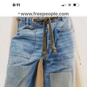Free People jeans. Only worn 1 time